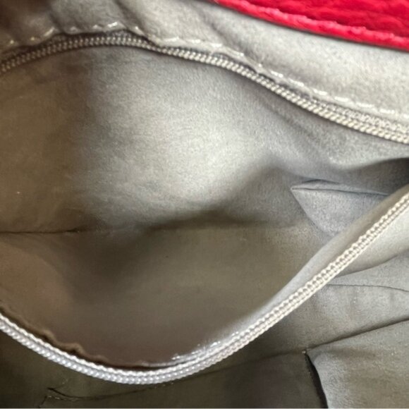 Vince Camuto Rio Red Leather MAKA Crossbody Bag VC-MAKA-CB Purse - Picture 11 of 16